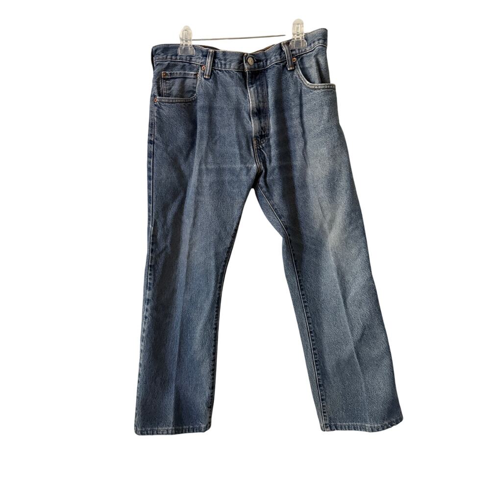 Levi's 517 Size 34x30 Faded Blue Jeans